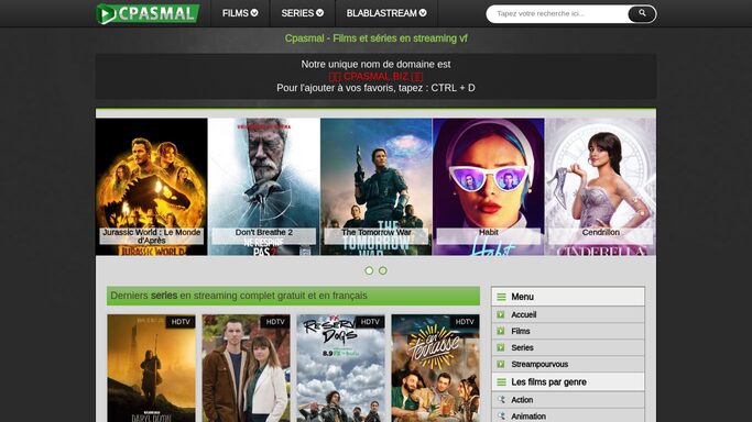 regardez vos films et séries préférés en streaming gratuit sur cpasmal. découvrez un large choix de contenus sans inscription et profitez d’une expérience simple et rapide, en toute sécurité.